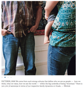 Lise Funderburg interviews INTERMARRIAGE photographer Yael Ben-Zion in the New York Times Sunday Review